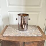 Old champagne ice bucket silver metal saint hilaire