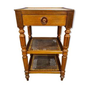 Table d'appoint acajou