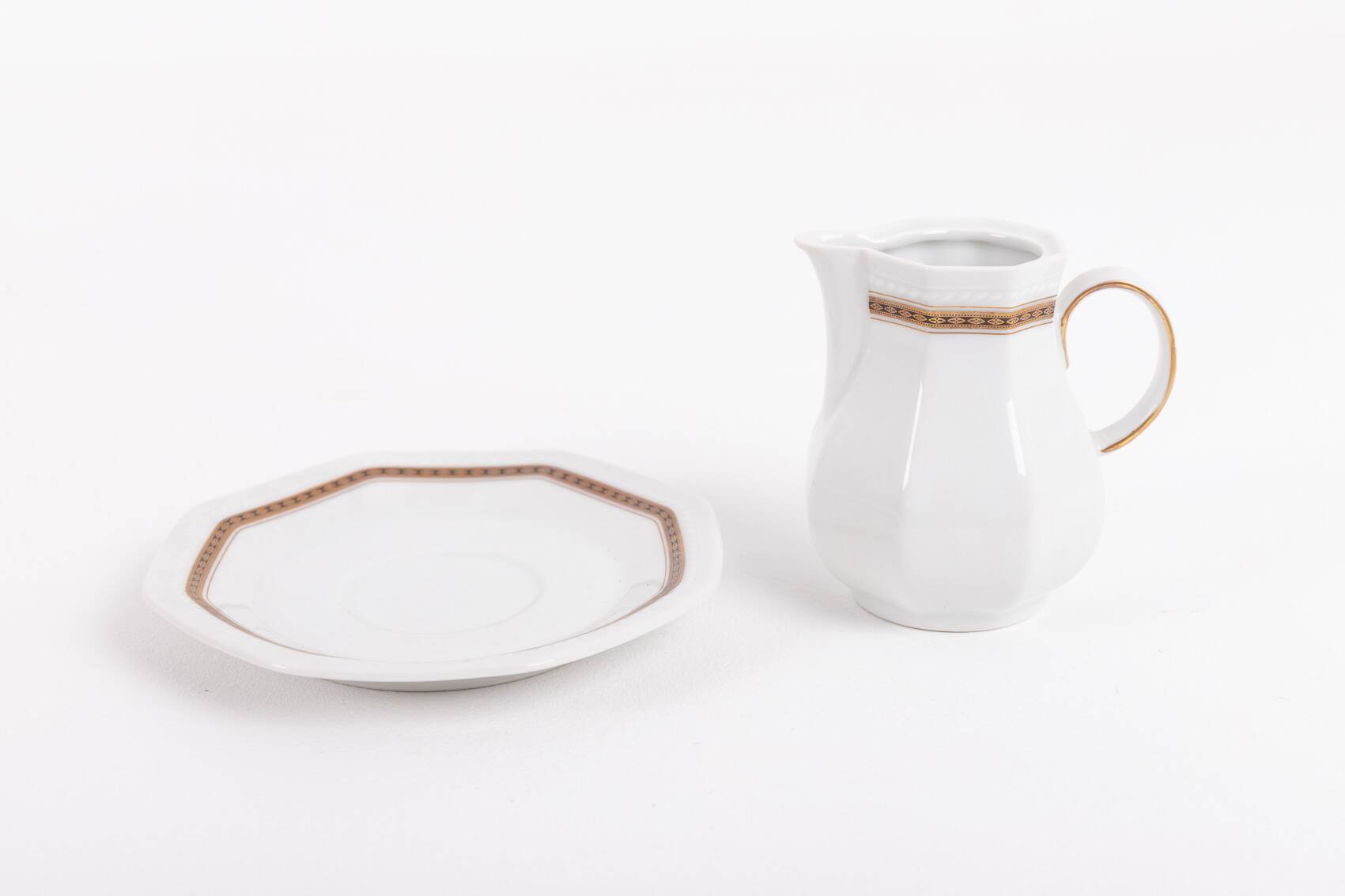 Vintage porcelain coffee/tea set from Schirnding Bavaria, 1970’s