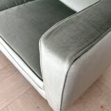 Canapé 2 places en velours Franco Albini pour Poggi, modèle DV33, Italie, années 1960.