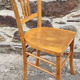 6 Luterma bistro chairs, blond wood, vintage, 50s