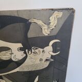 Unique Vertical Reproduction - Picasso's GUERNICA
