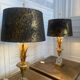 Pair of Palm lamps - Baker's pineapple, Belgium, 1970