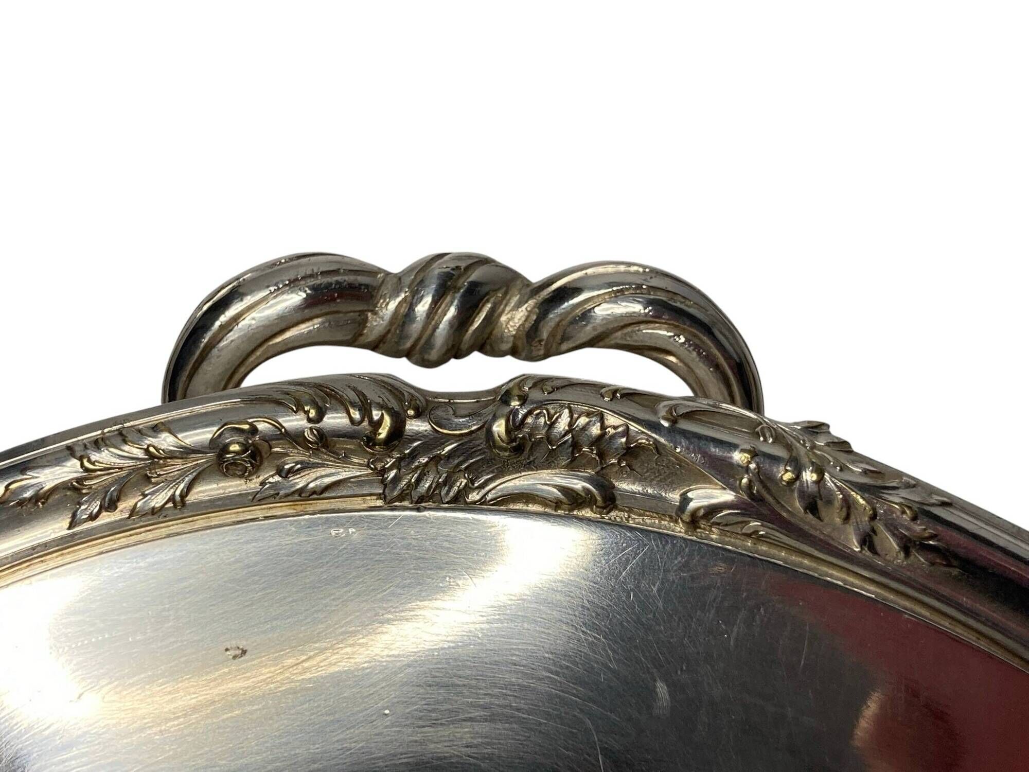 Boulenger, greengrocer and silver-plated metal display from the late 19th century.