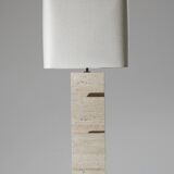 Travertine dorse lamp