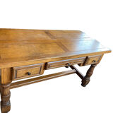 Old solid oak desk