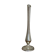 Vintage silver-plated soliflore – tall trumpet vase on a stand