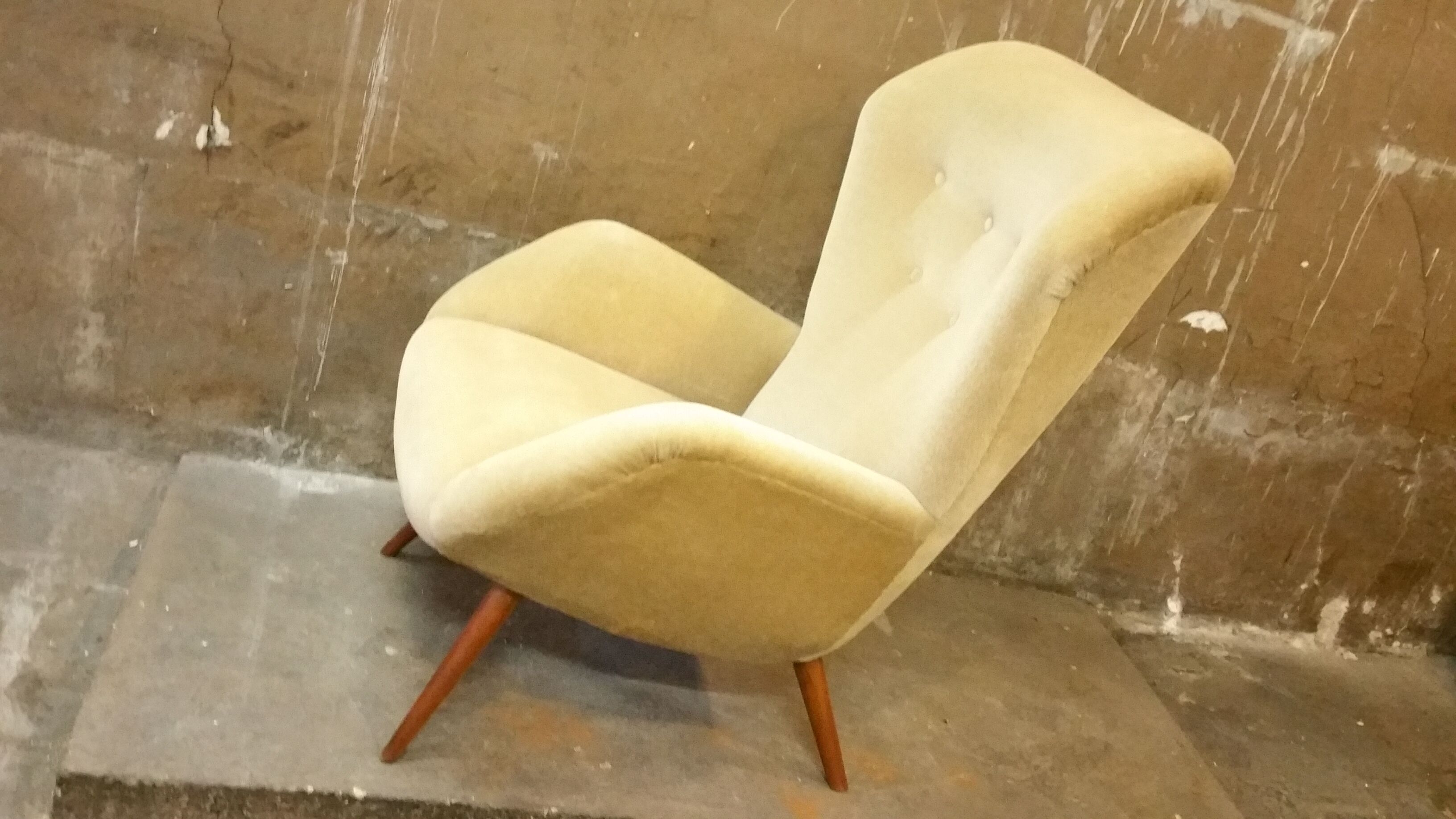 Rare year 50 Wing chair Bergère Chair of Ernst Max Jahn