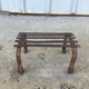 Ancient wrought iron plant support