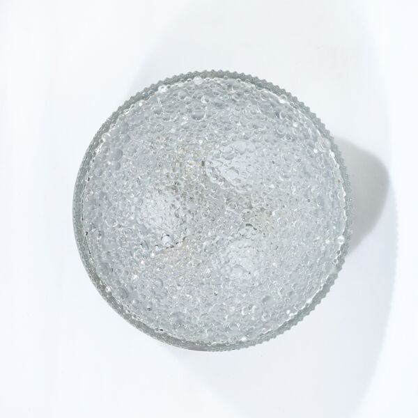 Plafonnier en verre à bulles par Staff 1960-70 prix IF Design Awards en 1964