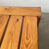 70s pine table regain
