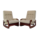 Pair of Mid-century Design Rocking Armchairs,1980's.