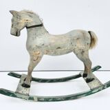 Antique Victorian Swedish Toy Horse /Hand Crafted/ Wooden /Folk Art /Decorative