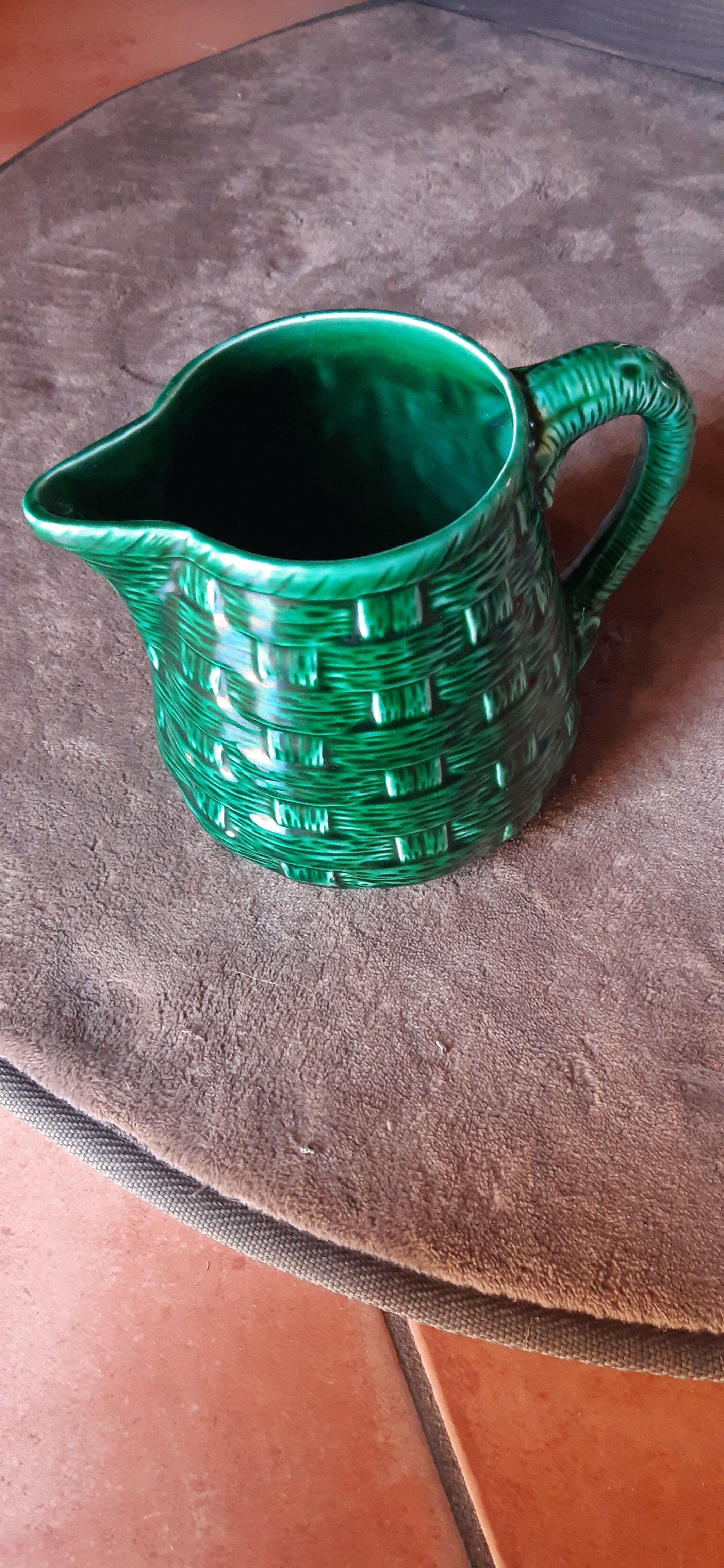 Vintage pitcher digoin
