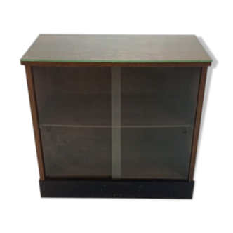 H. Pander and Sons Art Deco Small Showcase Cabinet, 1920s