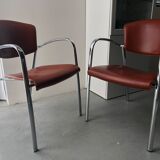 Set of 6 american design chairs, Brayton international