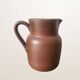 Set of 3 matte stoneware jugs