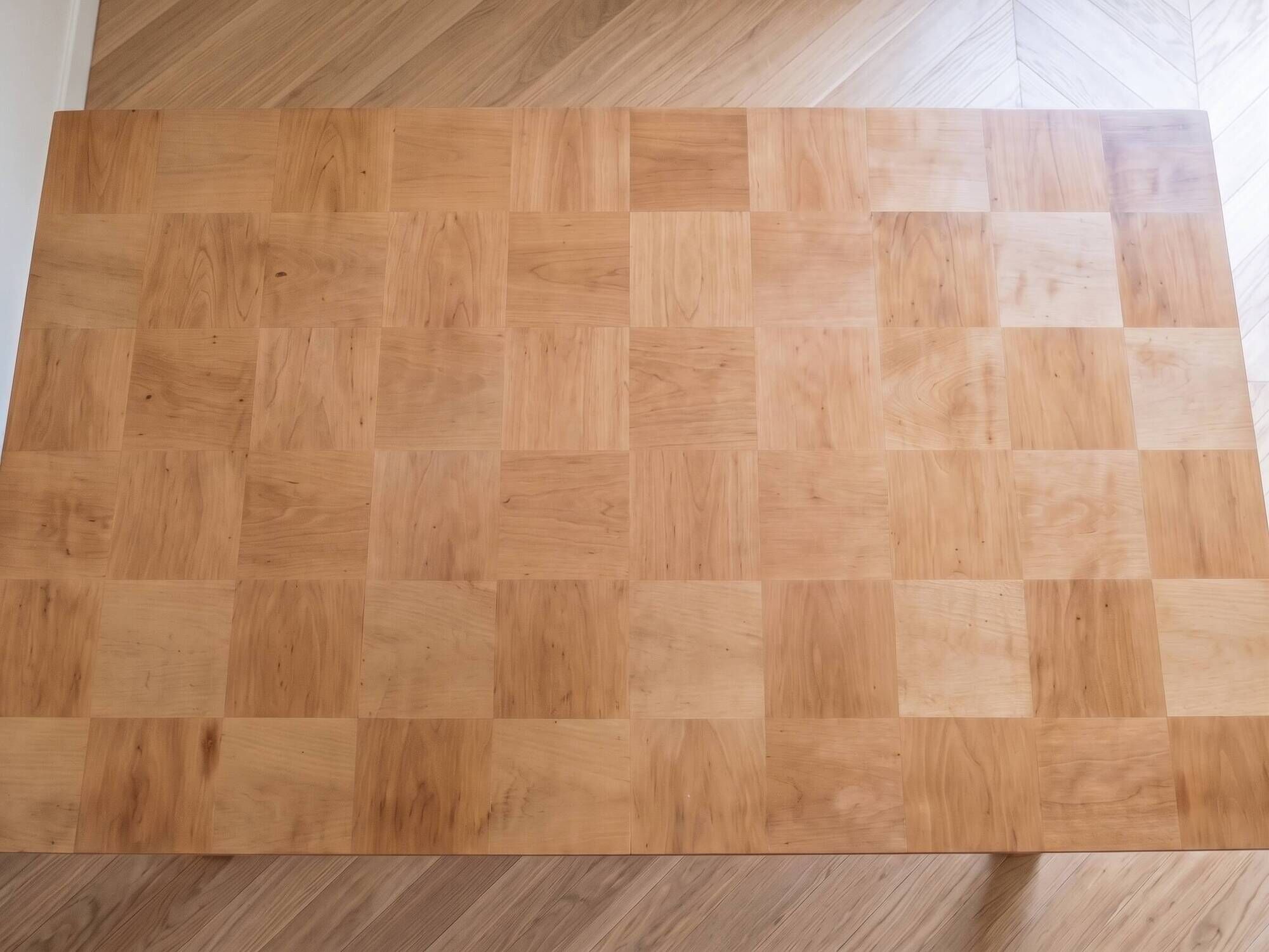 Retro wooden dining table