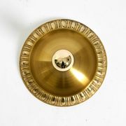 1960's Space Age Pop Art  brass and metal wall or ceiling lamp by Sölken