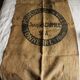 Jute Toile Bag Black Ink Mills of the Thunder City