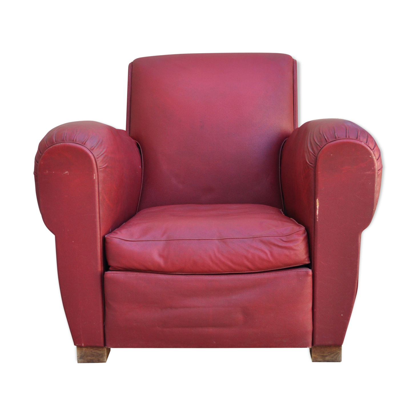 Fauteuil club skaï