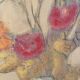 Bouquet of flowers, oil on wood panel, signed Vlad Tiberin.