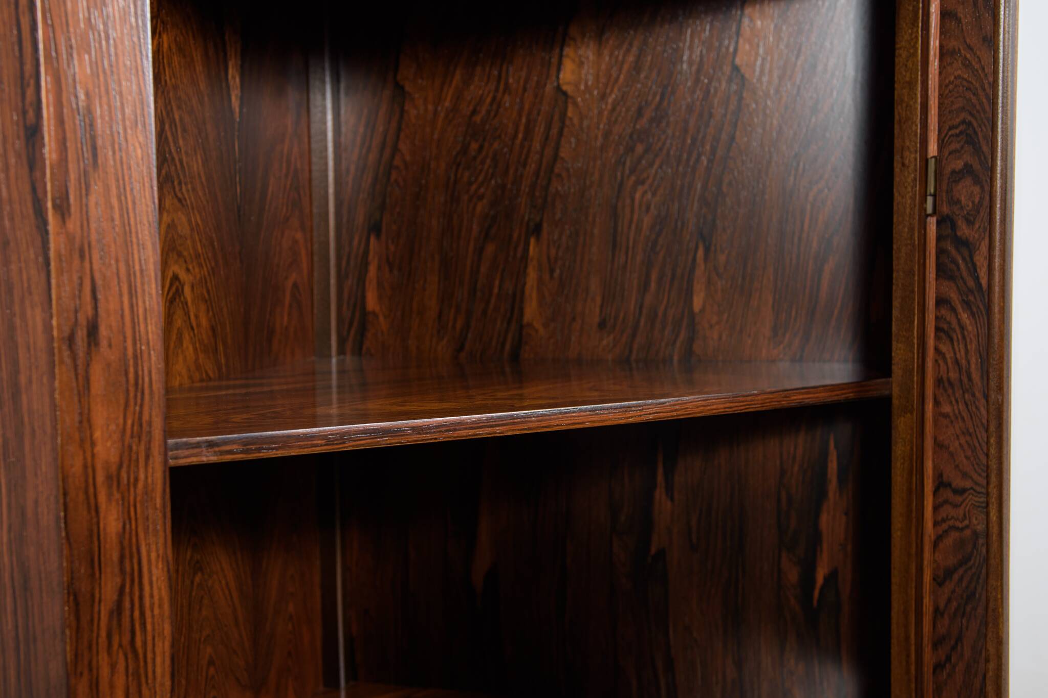 Mid-Century Rosewood Corner Cabinet, Denmark, 1960s