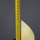 Goffredo Reggiani table lamp, modernist design, chrome metal, wood, 1970.