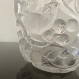 Lalique vase crystal