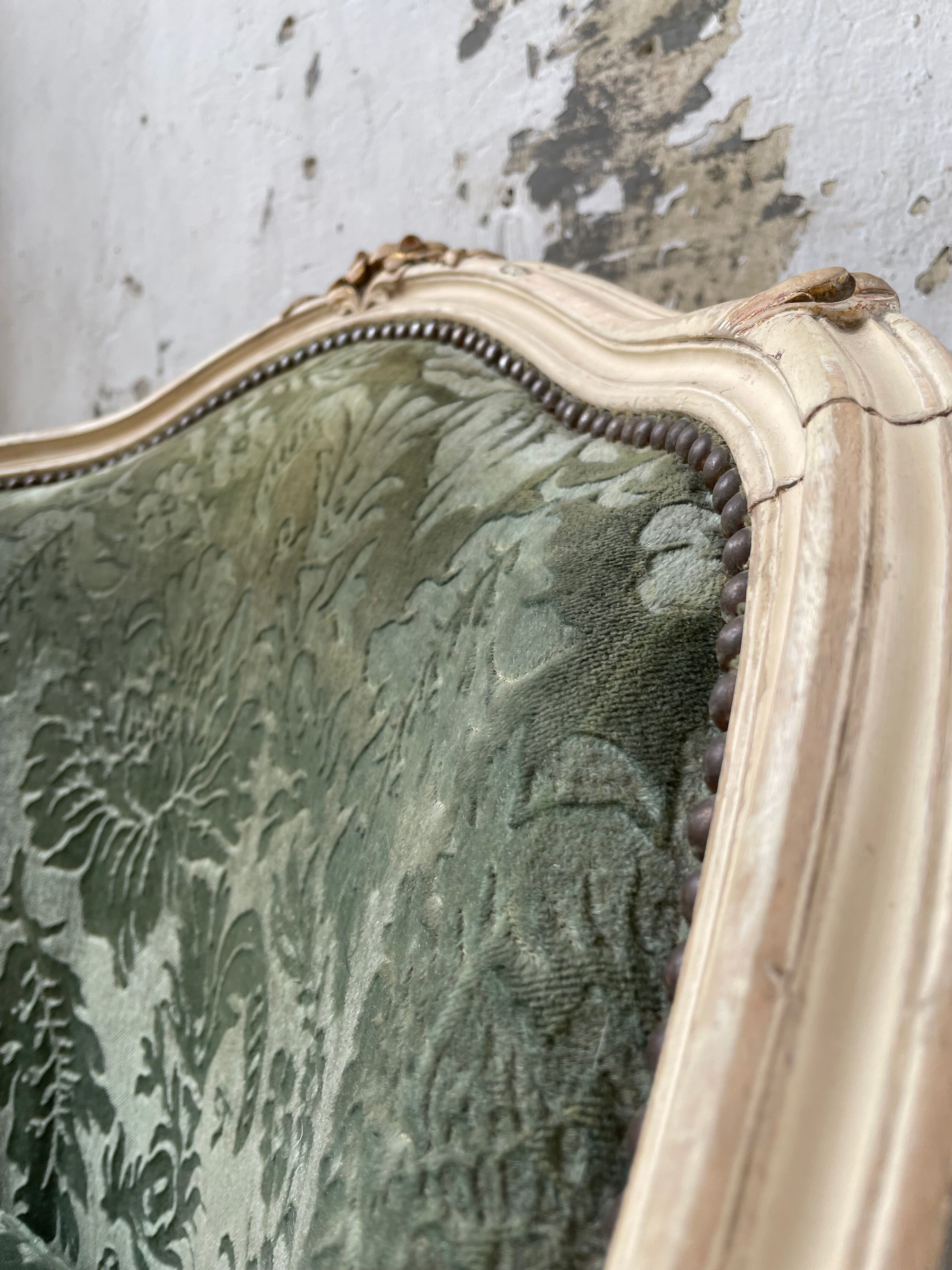 Louis XV shepherdess armchair