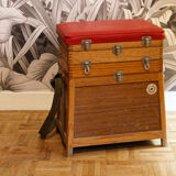 Fishing chest stool
