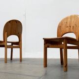 Danish pine chairs from the mid-century by Niels Koefoed for Glostrup, 1960s, set of 4.