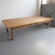 Large oak coffee table