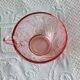 6 small pink vintage cups model Rosaline Luminarc France