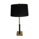 Stylish Brass Table Lamp By Deknudt