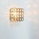 Mid-Century Glass Wall Light or Ceiling Light from Limburg, Germany, 1960s