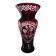 Ruby crystal vase