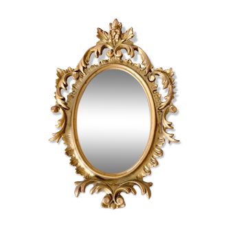 Vintage golden mirror
