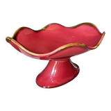 Red ceramic cup