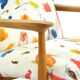 Fauteuil WR à motifs coloré