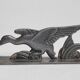 Set of five Art Deco Wild Animal Knife Holders, after Joseph Buisson