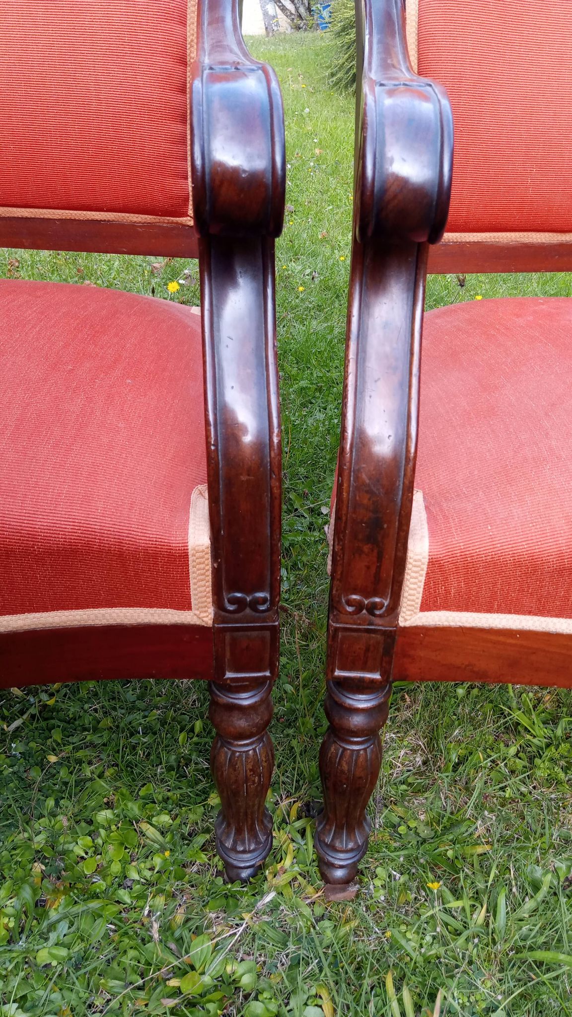 Pair of armchairs