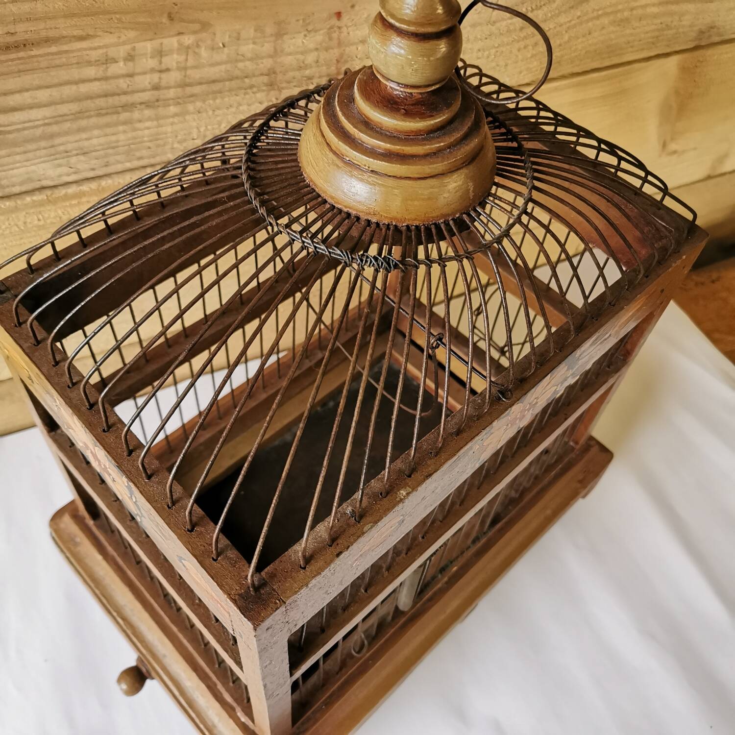 Old bird cage