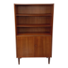 Meuble bibliothèque de rangement vintage style scandinave en teck des années 60