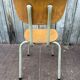 Vintage industrial chair Tubax in wood and metal