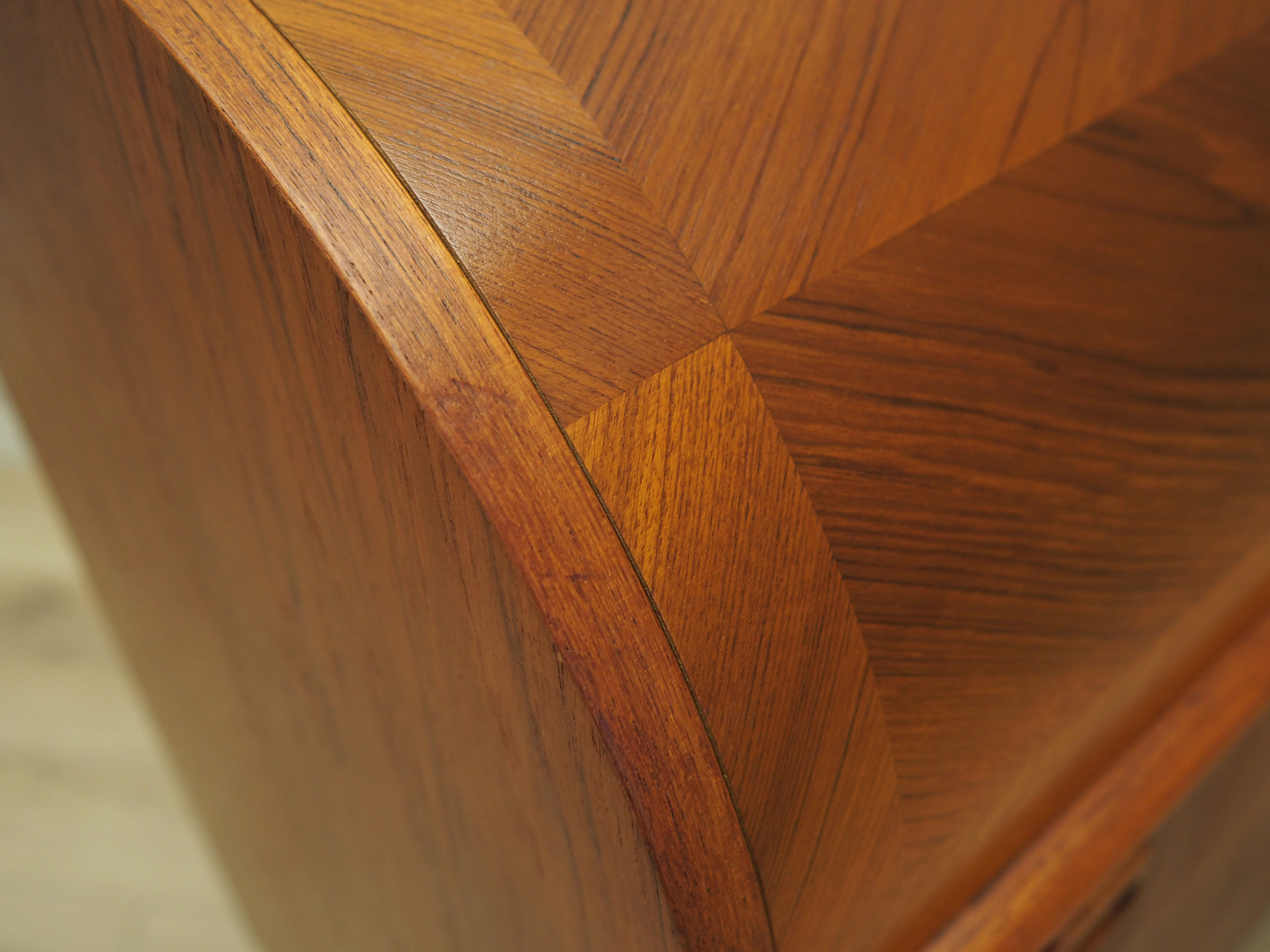 Teak secretary, Danish design, 1970s, production Denmark