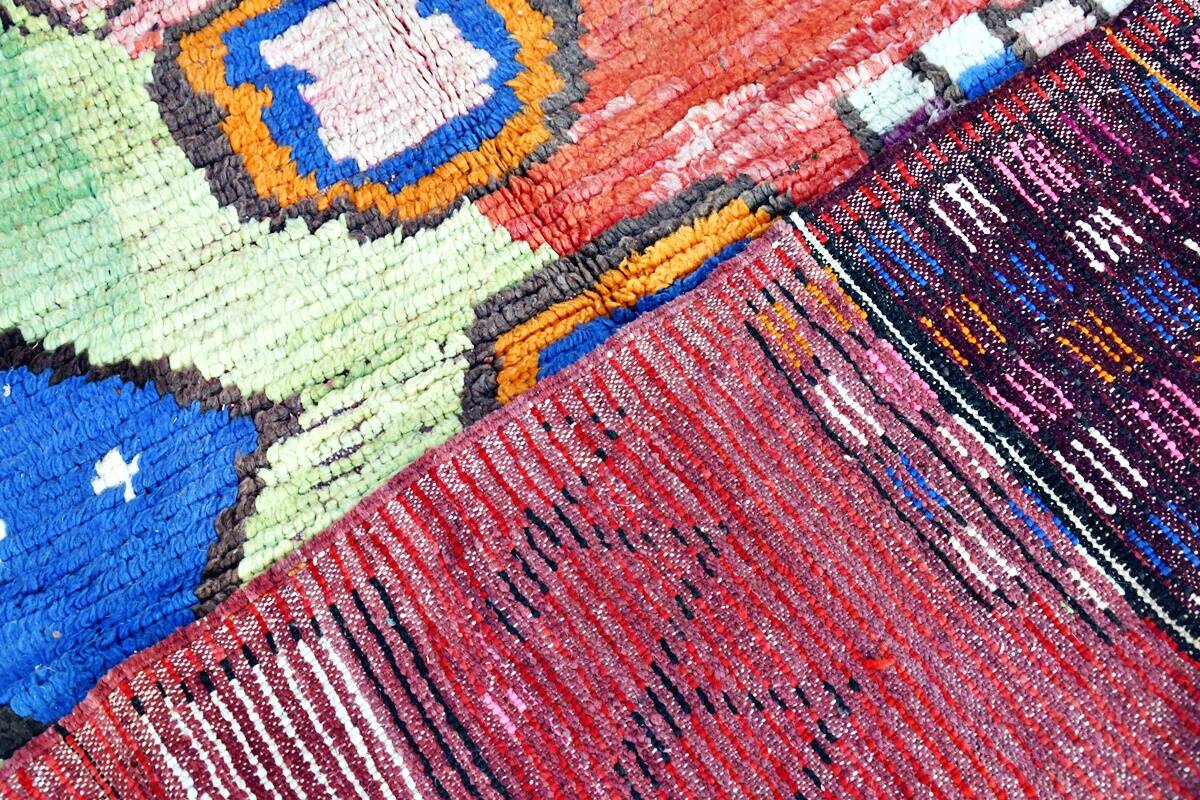 Moroccan Berber Boujaad Rug New 235 cm x 170 cm