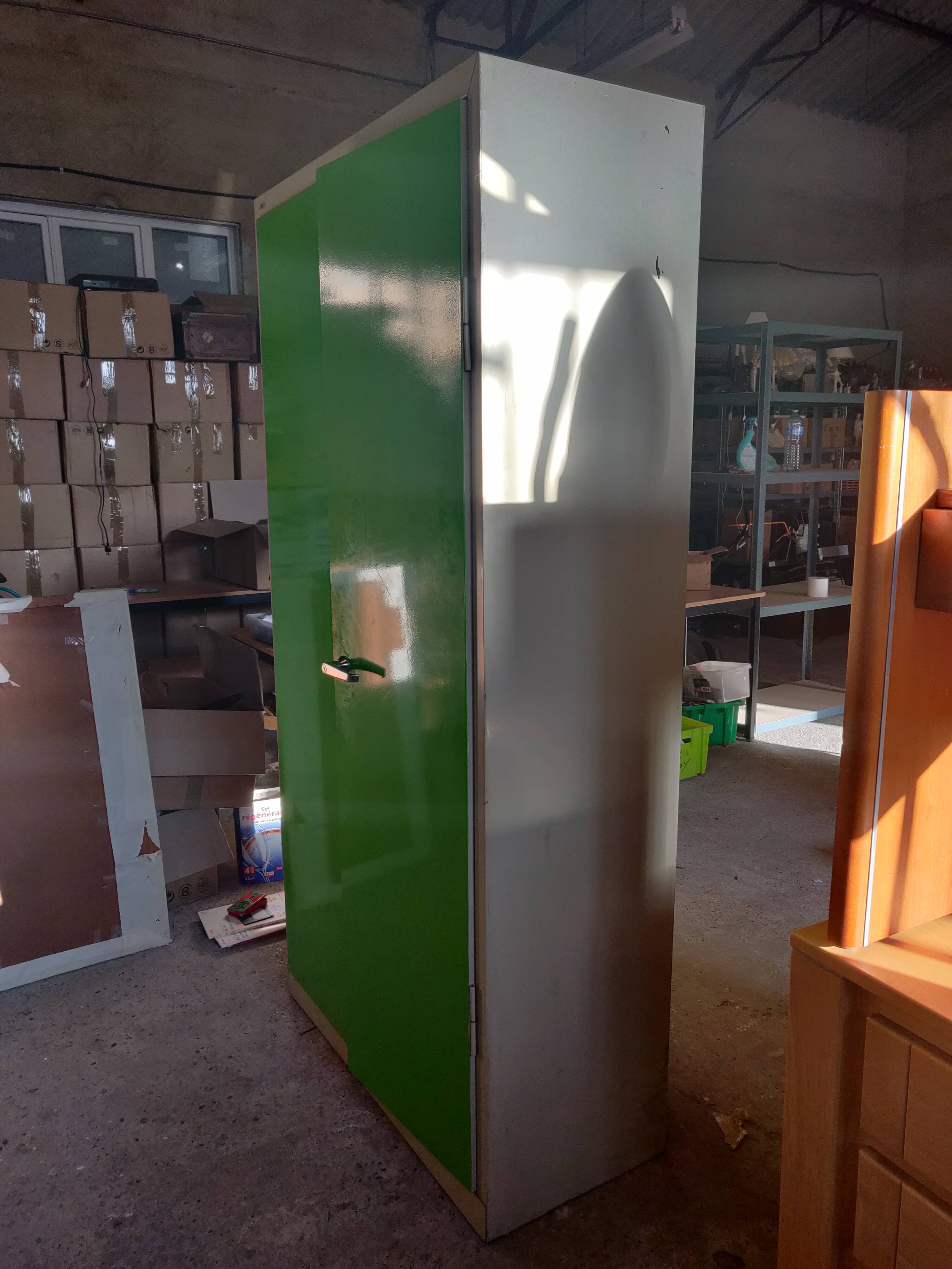 Metal cabinet industrial wardrobe