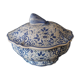 Vintage fleur-de-lis soup
