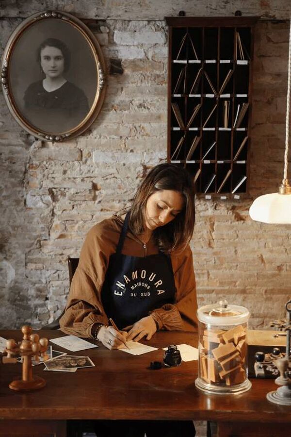 Baladeuse Pitchoun en terre cuite blanche